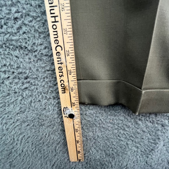 Brooks Brothers 346‎ Madison Fit Pleated Wool Dress Pants Mens 36x32 Khaki - Picture 9 of 12